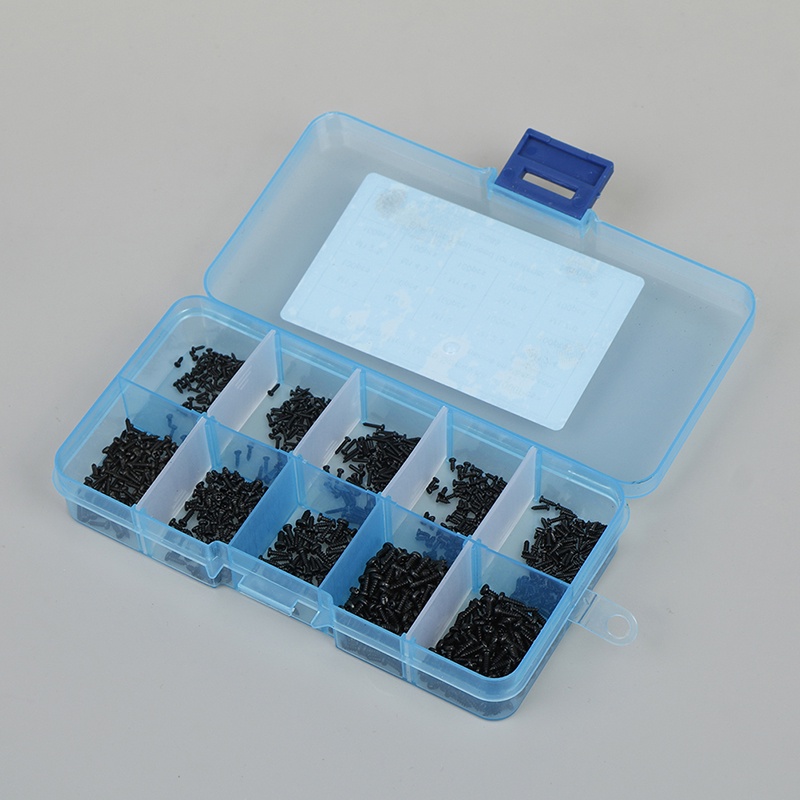 Bộ 1000 ốc vít đầu tròn M1 M1.2 M1.4 M1.7 chuyên dụng chất lượng cao