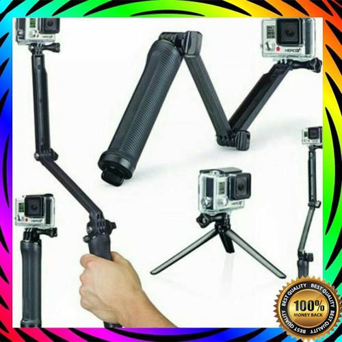 Gậy 3 Chân Kẹp Máy Ảnh Xiaomi Yi Gopro Sjcam Brica Action | BigBuy360 - bigbuy360.vn