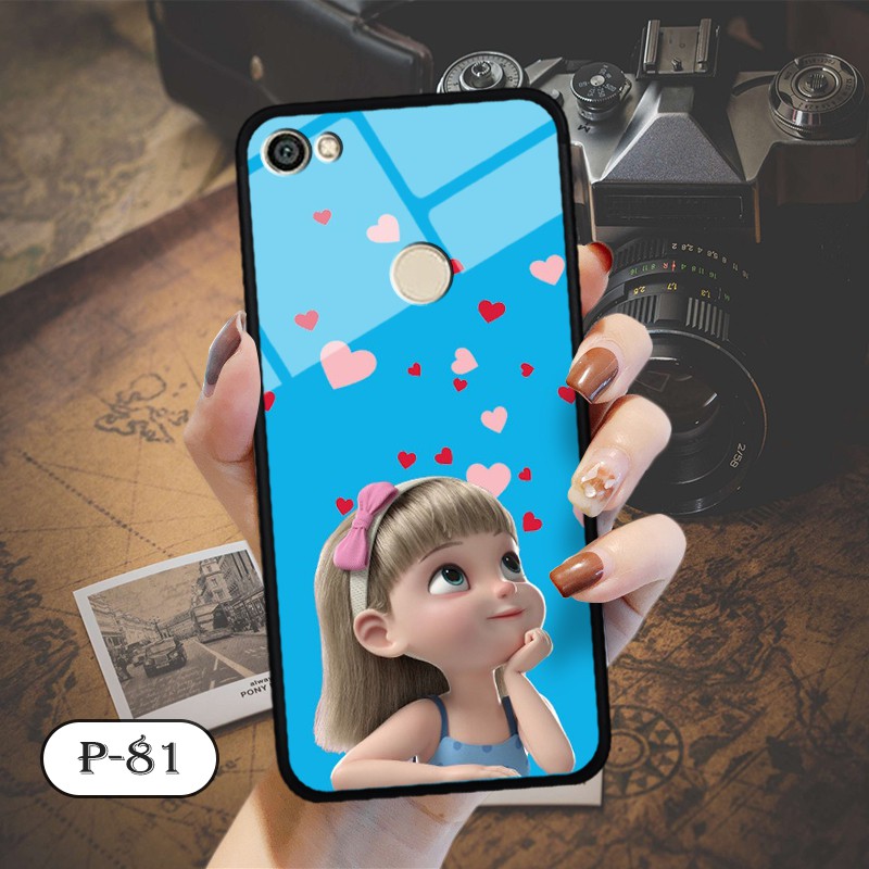 Ốp kính in hình cute Xiaomi Redmi NOTE 5A PRIME
