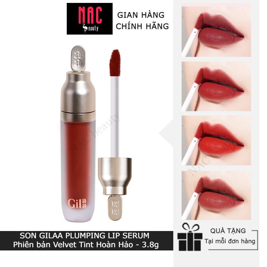 Son Gilaa Plumping Lip Serum - Phiên bản Velvet Tint Hoàn Hảo (3.8g)