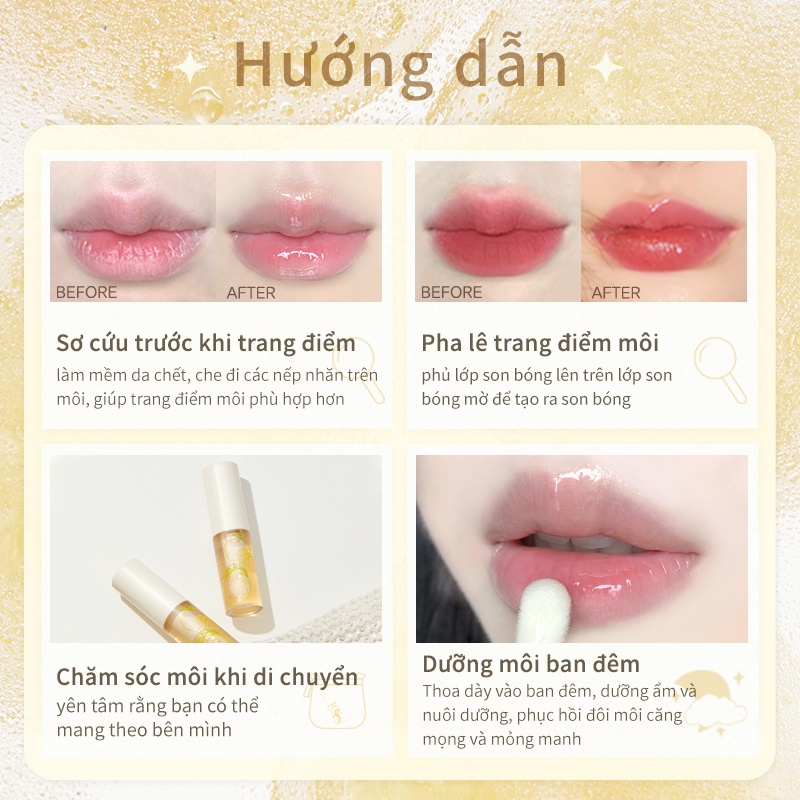 Son bóng dưỡng ẩm trong suốt JUDYDOLL 6.5g