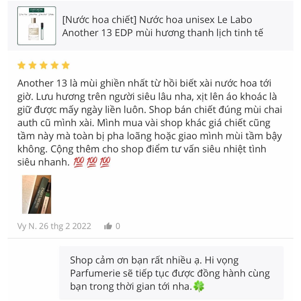 Nước hoa Le Labo Another 13 hương gỗ trong veo, quyến rũ đầy tinh tế