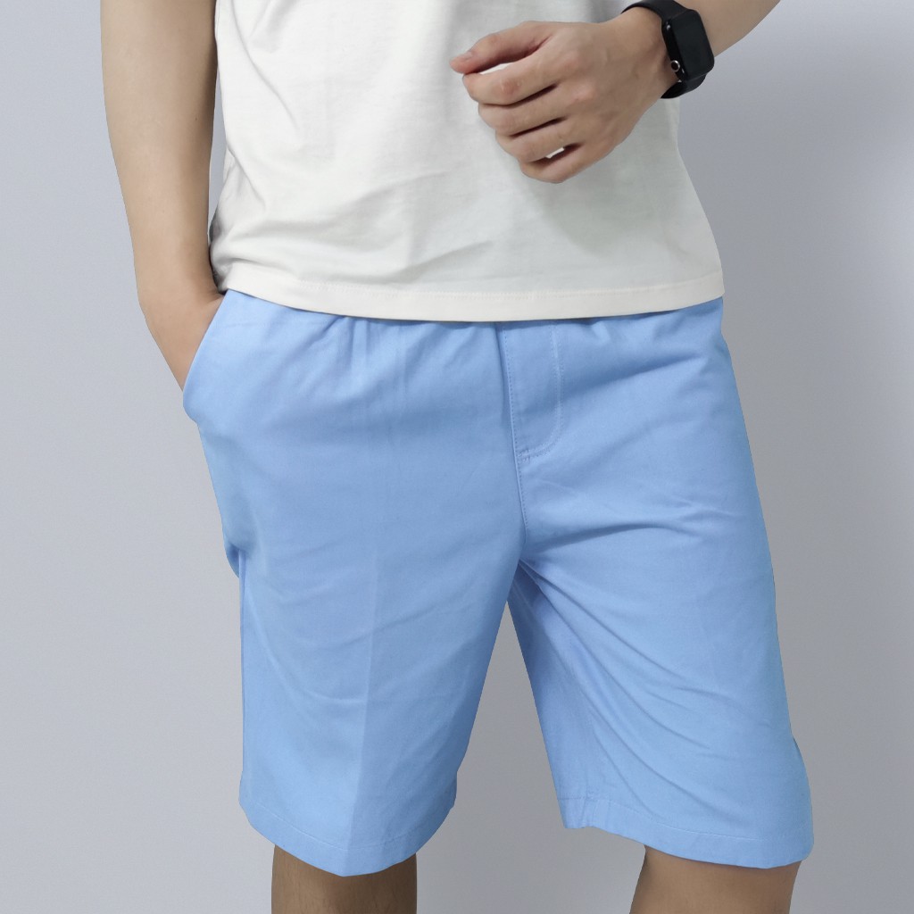 Quần short nam kaki 💥FREESHIP💥 Quần đùi nam mã TT11 thể thao dáng lửng tập gym co giãn có chun mùa hè | BigBuy360 - bigbuy360.vn