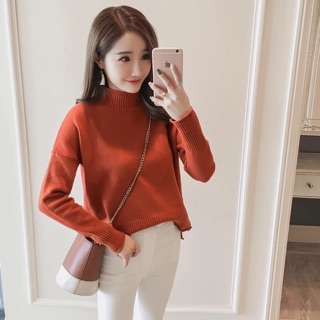 Áo len cổ 3 phân