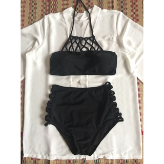 Đồ bơi yếm lưới 130k