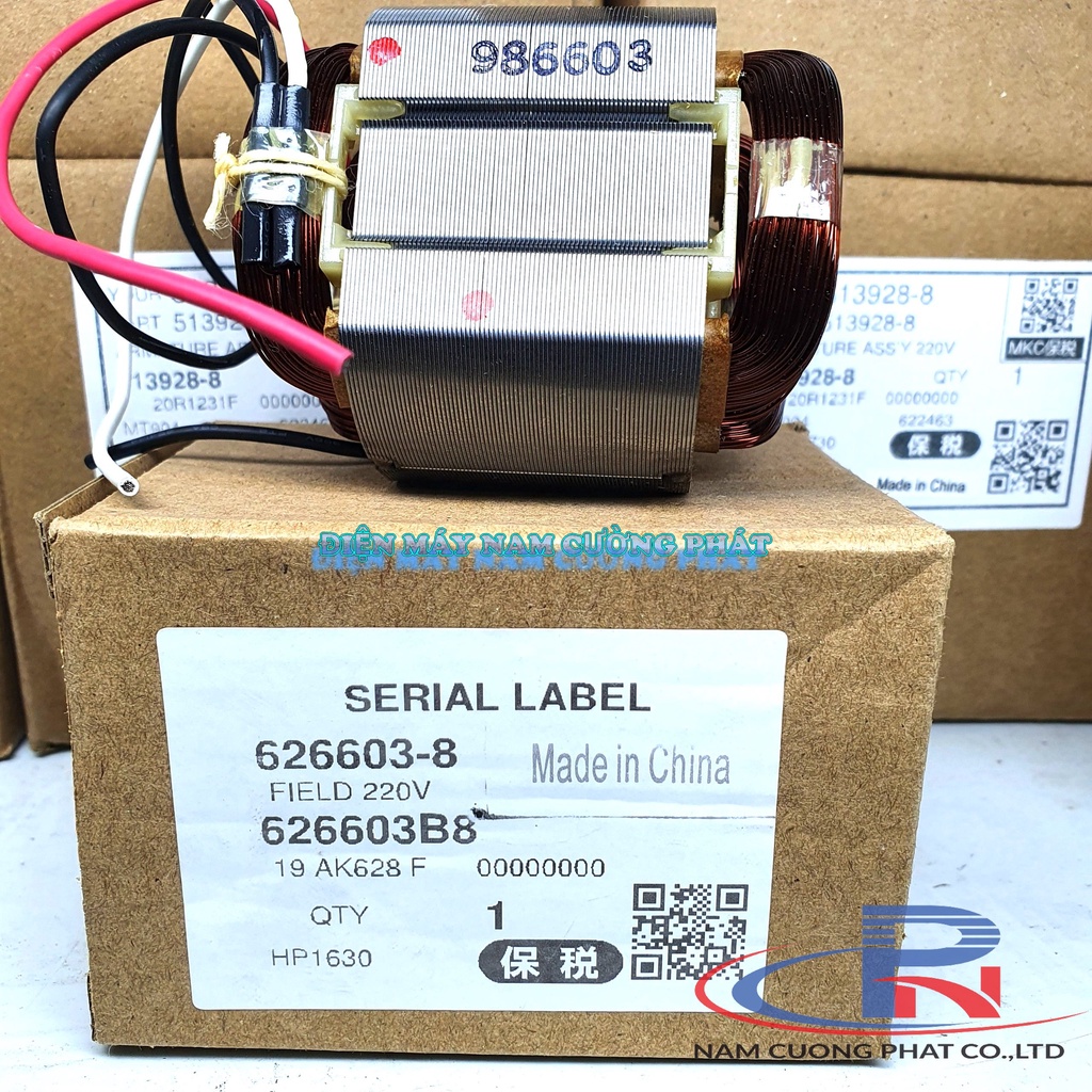 Rô to + Stator máy khoan Makita HP1630