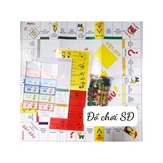 cờ 2 in 1 - cờ cá ngựa và cờ tỷ phú