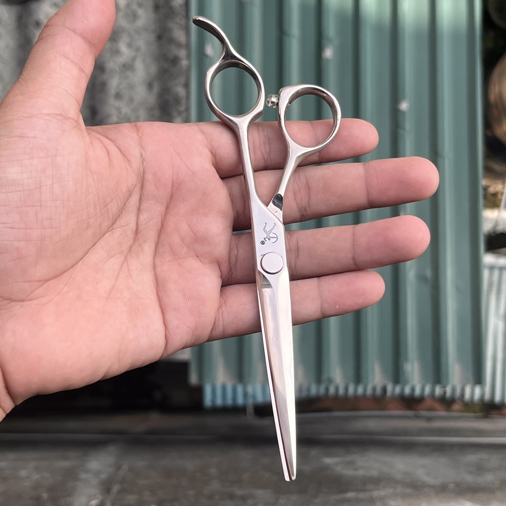 Kéo cắt tóc Titan thép Nhật 440C sắc bén bền bỉ - MJJ630