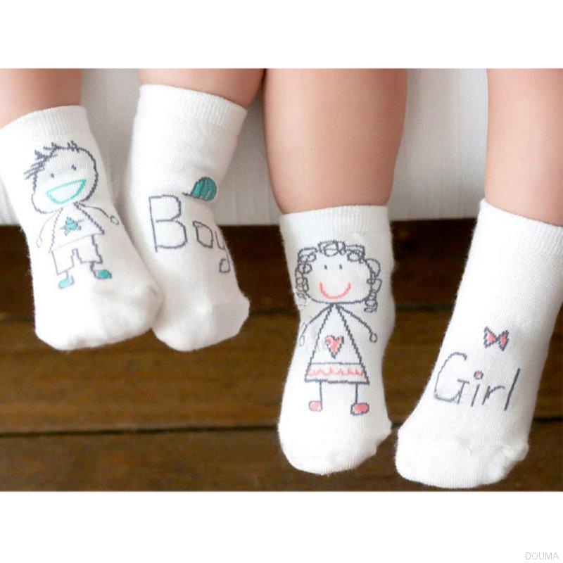 Vớ cotton họa tiết dễ thương xinh xắn cho bé