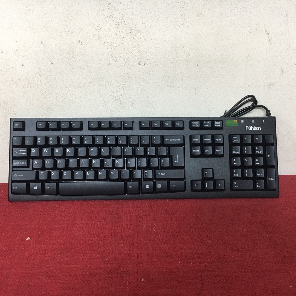 Bộ bàn phím chuột Fuhlen L411 + L102 siêu bền bảo hành 2 năm - Hàng chính hãng