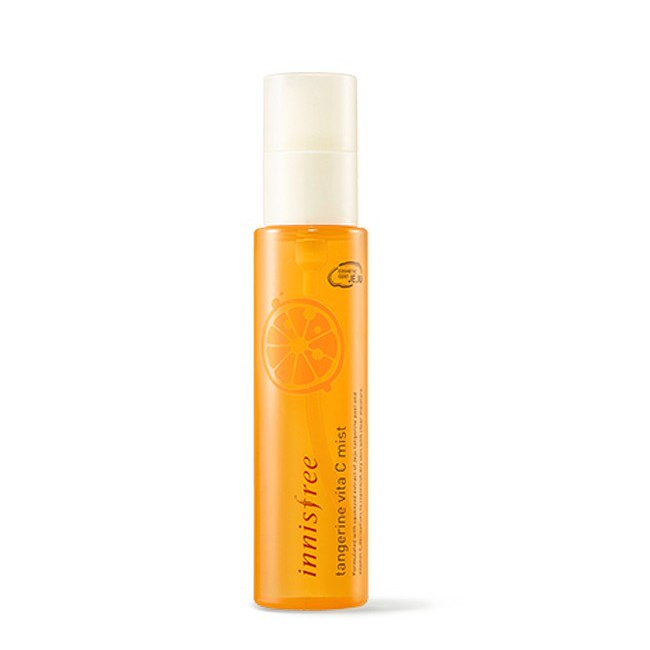 Xịt Khoáng Chiết Xuất Từ Quýt Giúp Cấp Ẩm, Dưỡng Sáng Da Innisfree Tangerine Vita C Mist 80ml