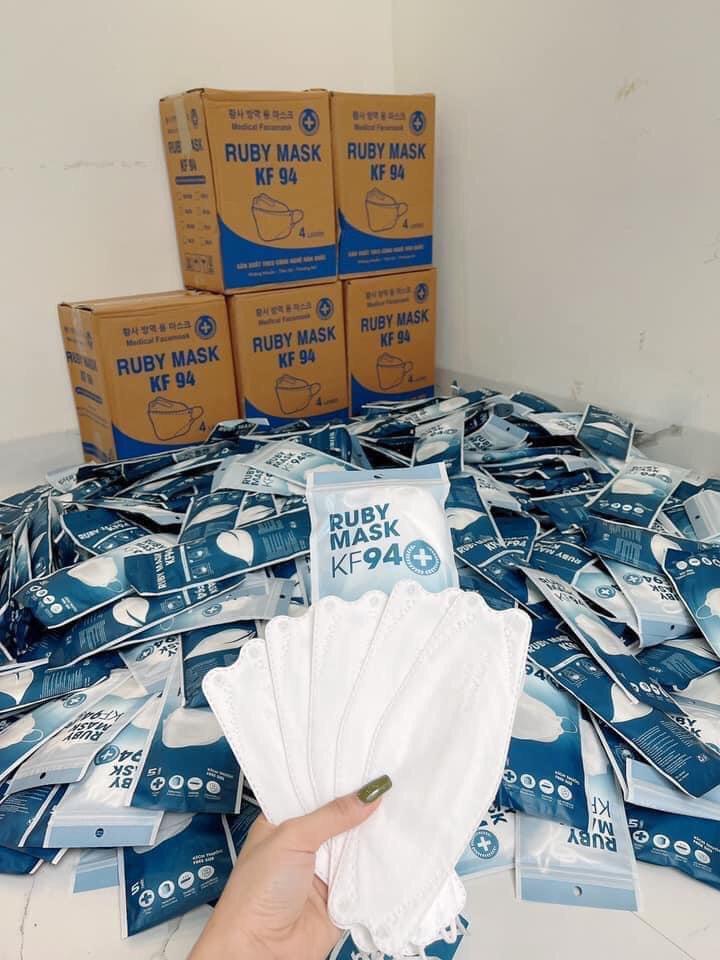 Khẩu trang 4D Ruby Mask KF94 | BigBuy360 - bigbuy360.vn
