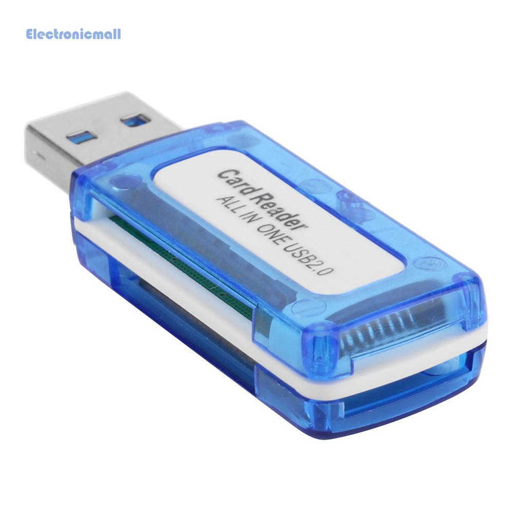 Đầu Đọc Thẻ Nhớ 4 Trong 1 Usb 2.0 Cho Micro Sd Tf M2