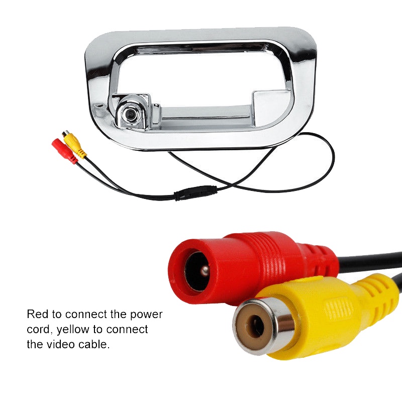Đối với Toyota Hilux 2005-2014 Tay nắm cửa sau Camera chiếu hậu Camera dự phòng Camera lùi đỗ xe lùi