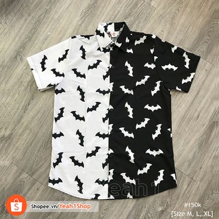 [Yeah1Shop]- Áo sơ mi hoạt hình Batman (M, L,XL) (SMHH)