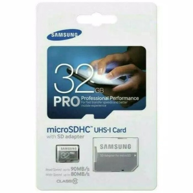 Thẻ Nhớ Microsdhc Uhs-i Crad Samsung Pro 10 / 32gb / 32gb 10 / 16gb / 16gb / 64gb