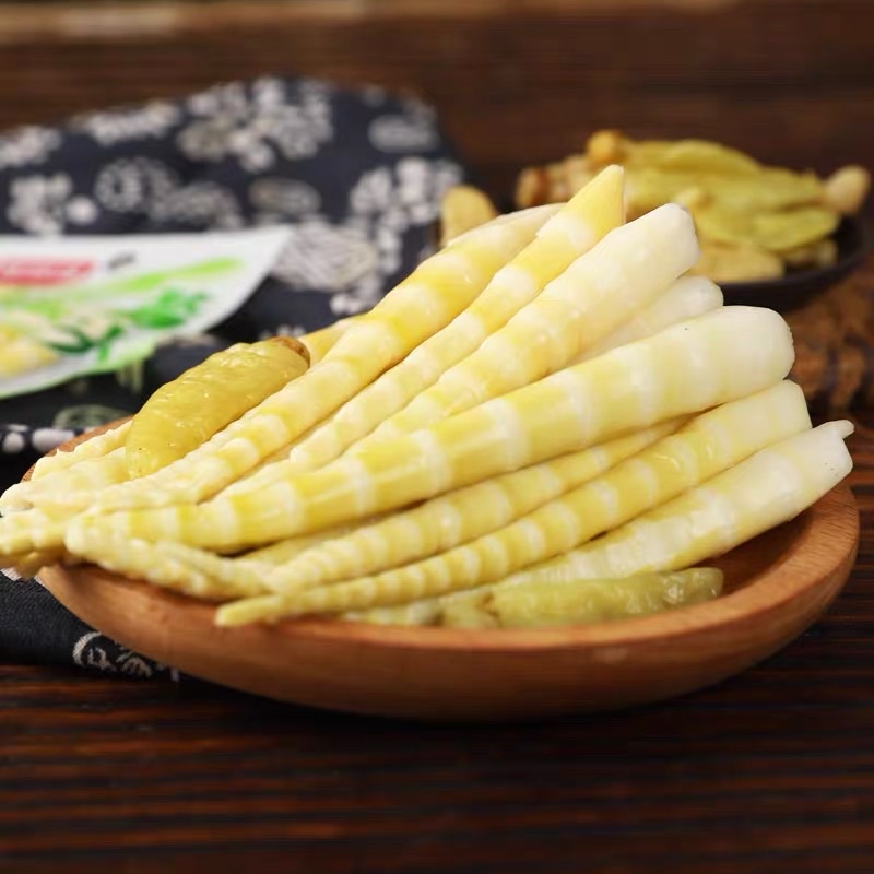 Măng Cay Giòn Tứ Xuyên Ăn Liền - Măng Trúc Muối Cay Yuyu Ớt Xanh Trung Quốc Thơm Ngon | đồ ăn vặt SGF