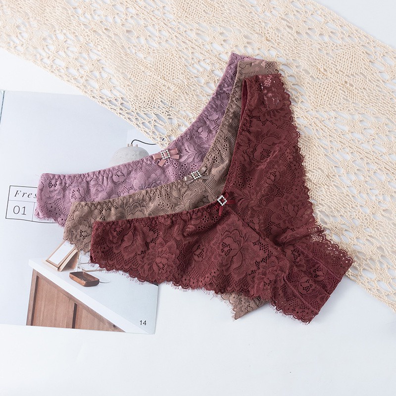 Quần Lót Nữ Lọt Khe - Quần Chíp Nữ Chữ Y Sexy Ren Mềm Mại [ 8054 ] | BigBuy360 - bigbuy360.vn