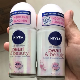 Lăn Ngăn Mùi Ngọc Trai Đẹp Quyến Rũ Nivea Chai 50ML