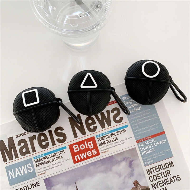 Vỏ Bảo Vệ Hộp Sạc Tai Nghe Samsung Galaxy Buds 2 Hình minnie & starbucks