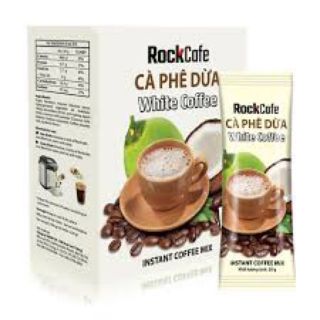 Cà phê dừa White Coffee Rockcafe