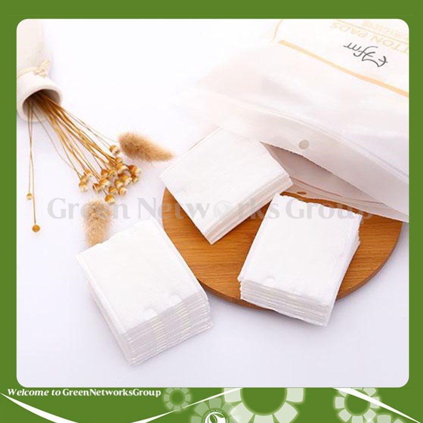 Bông Tẩy Trang 222 Cotton Pads Hỗ trợ tẩy trang cho phái đẹp Greennetworks