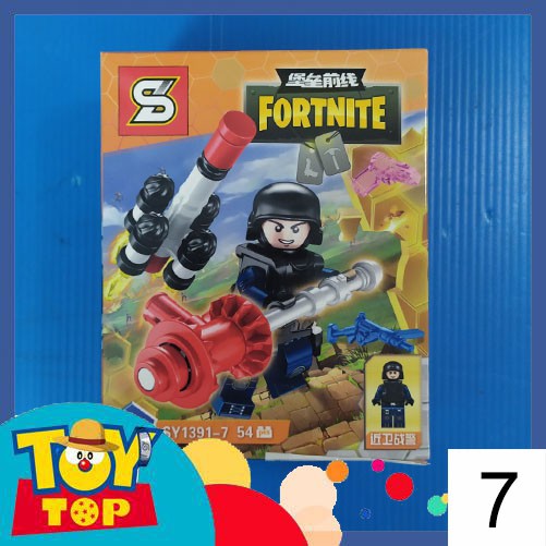 [Một hộp] Non - lego lắp ghép minifigures nhân vật trong game Fortnite Battle - SY1391