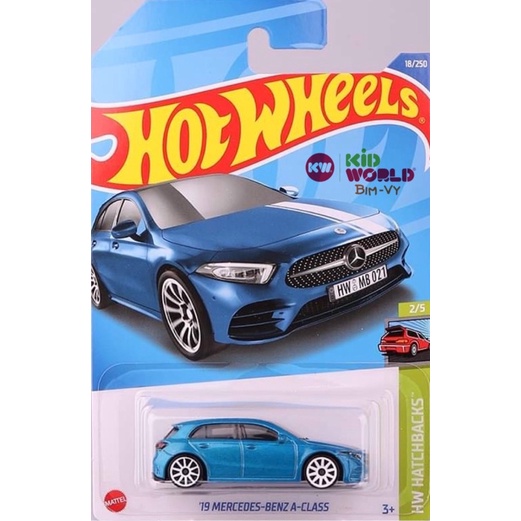 Xe mô hình Hot Wheels basic '19 Mercedes-Benz A-Class HCV27.