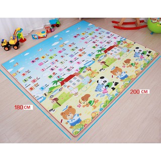 [Nhập TOYMAR giảm 10%] Combo 5 thảm chơi 2 mặt Maboshi Baby 1m8x2m(SHOP GIÁ SỈ)