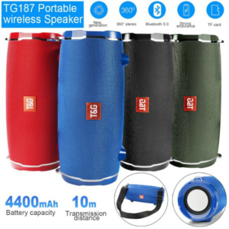 Loa bluetooth không dây tăng bass 50W TG-187 chất lượng cao