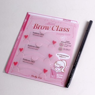 Set 3 Khuôn Kẻ Chân Mày Mini Brow Class