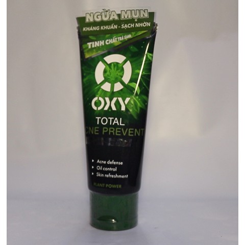 Gói 02 SP Sữa Rửa Mặt Oxy 100G Kiểm Soát Nhờn Oxy Oil Control