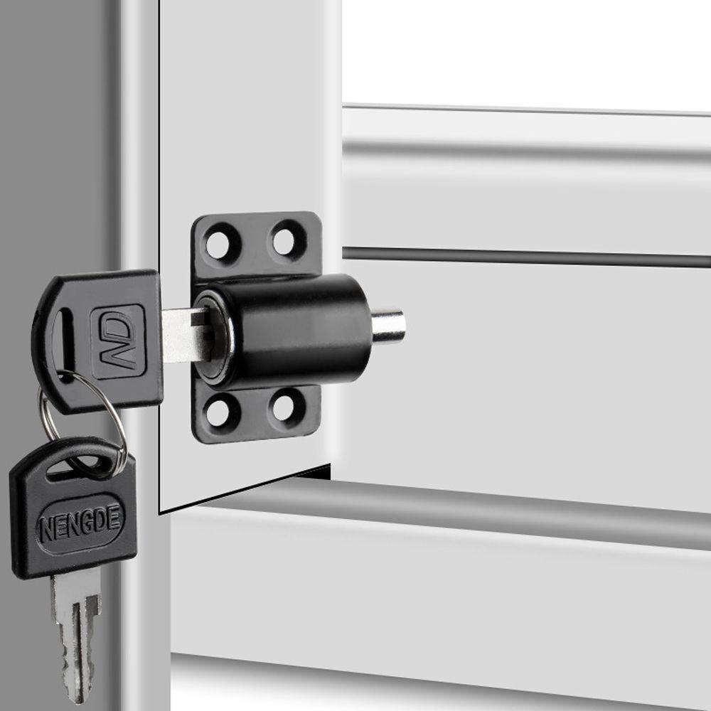 Bộ Chốt Khóa Cửa Sổ An Toàn Chống Trộm Sáng Tạo Dễ Lắp Đặt Cho Cửa Sổ Trượt