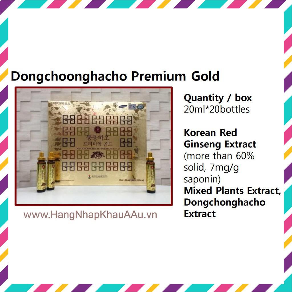 Tinh Chất Đông Trùng Hạ Thảo Hàn Quốc hộp 20 ống vàng | BigBuy360 - bigbuy360.vn