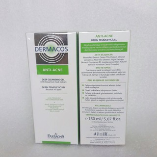 [Chính hãng] Sữa rửa mặt Dermacos Farmona Anti Acne Deep Cleansing Gel- Sữa rửa mặt kháng khuẩn giảm mụn, kiểm soát nhờn