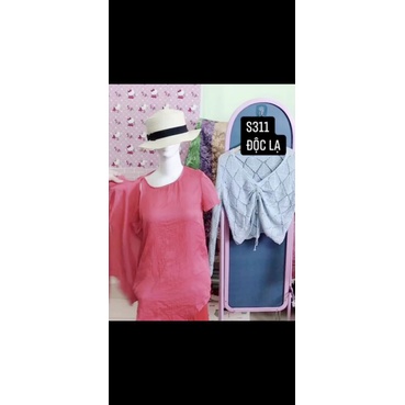 áo phối vạt độc đáo. S311
