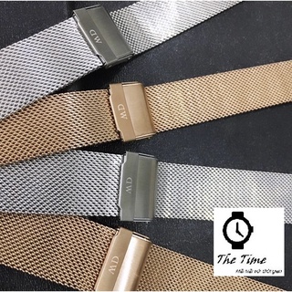Dây đồng hồ Daniel Wellington – dây đồng hồ Dw thép không gỉ case 28mm, 32mm, 40mm.