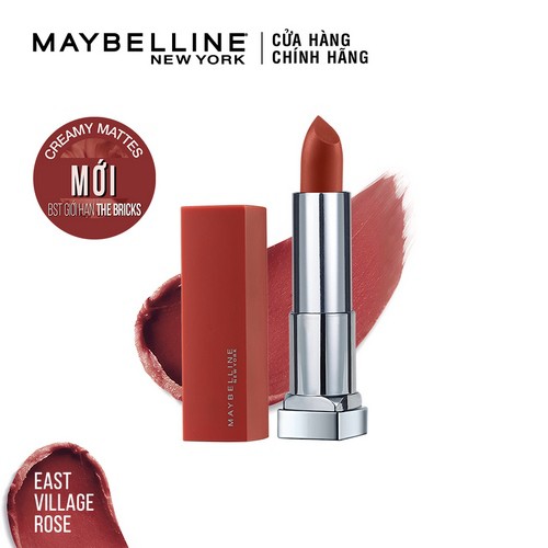 Son Lì Mịn Môi Maybelline New York Colorsensation City Heat 3.9g