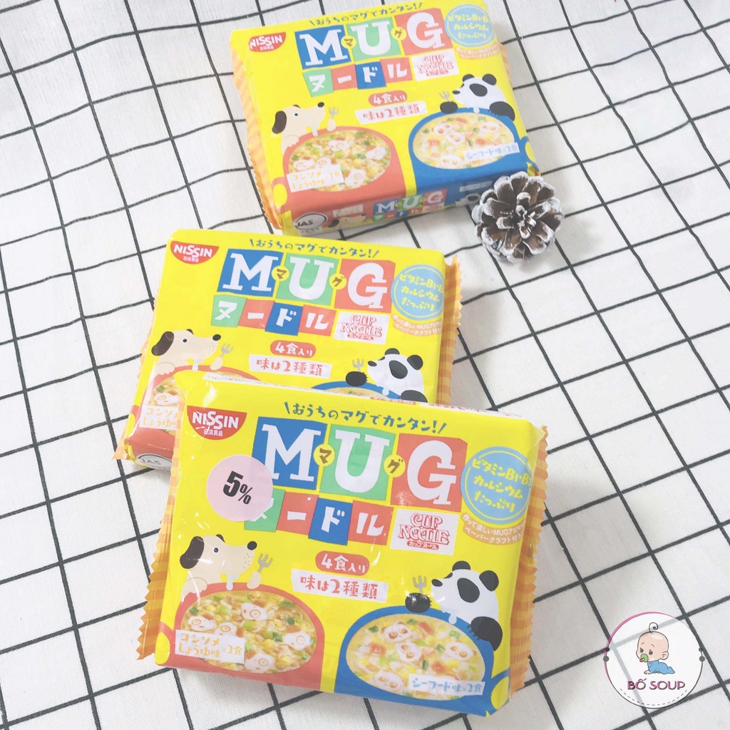 Mỳ Mug Nissin Cho Bé Nhật Bản