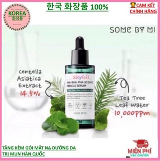 Tinh chất SomeByMi [Hết mụn 100%_Hàng Auth] Tinh Chất Giảm Mụn SomeByMi AHA-BHA-PHA 30 Days Miracle Serum