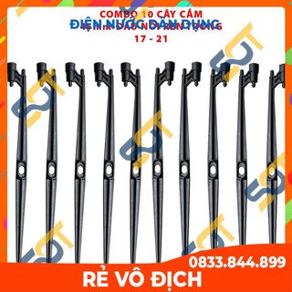 [Mã FREESHIP hoàn 50K] -  Combo 10 cây cắm béc tưới NT07 (45cm), cây cắm béc tưới - Trồng trọt, nhà vườn, nông nghiệp