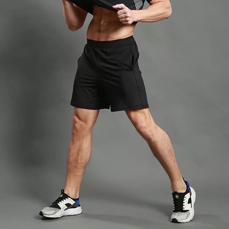 Quần Đùi Nam kết hợp tập GYM, chất liệu thoáng mát ngày hè