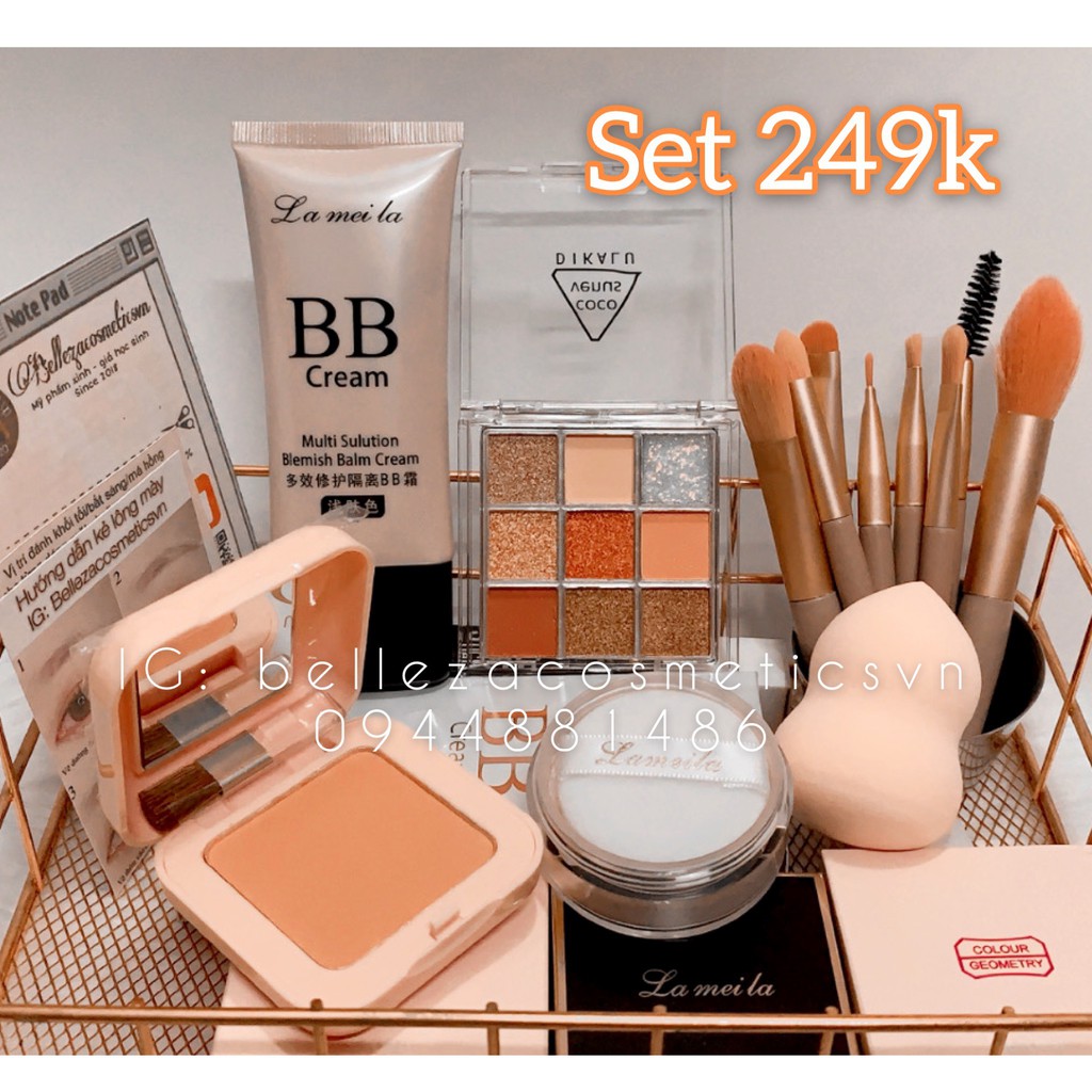 Bộ trang điểm cá nhân 249k 6 sản phẩm cơ bản | BigBuy360 - bigbuy360.vn
