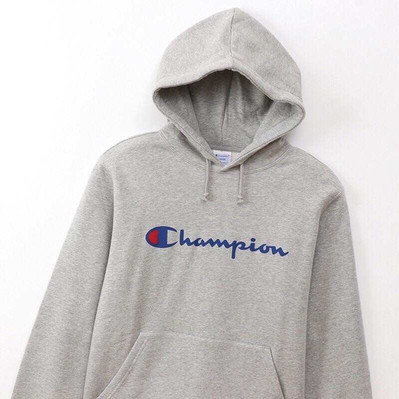 Áo Hoodie In Chữ Champion 100% Chính Hãng Thời Trang Nhật Bản