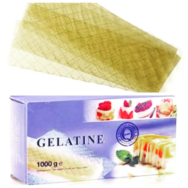 Gelatine lá (5 lá)