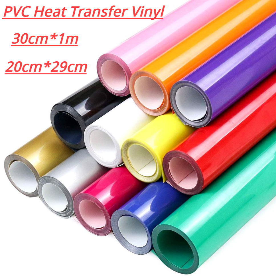 🎉Giá rẻ nhất🎉Hot🔥 PVC Chuyển nhiệt Vinyl HTV / Ép nhiệt Vinyl / Phim chuyển nhiệt # Hai kiểu / 24 màu #