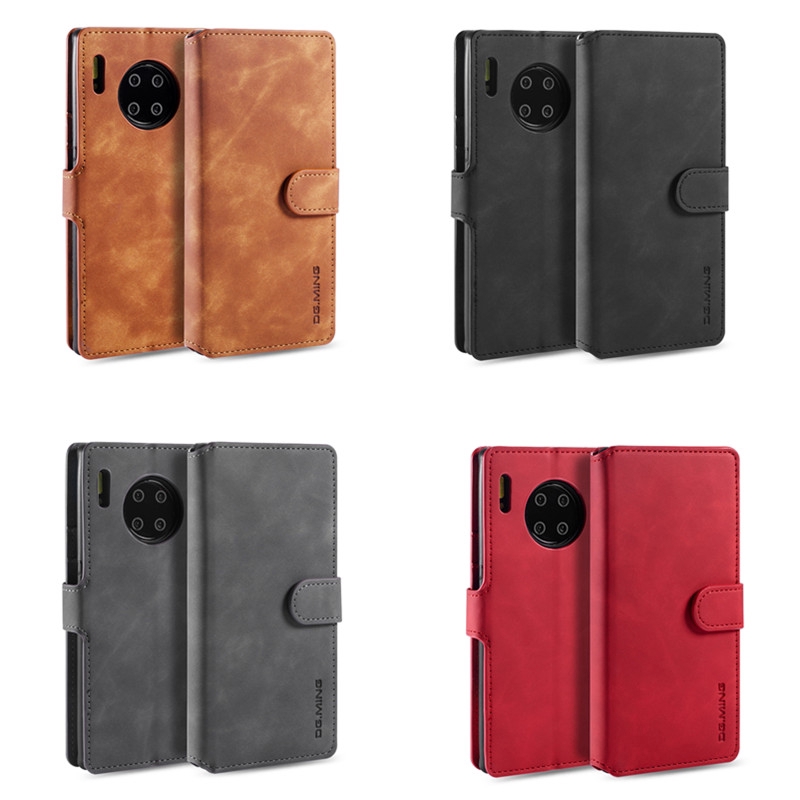 Huawei Mate 30 Pro /Mate 20 Pro /P30 Pro /P30 Lite Retro Flip Cover Wallet Leather Cases Card slot soft Back Cover