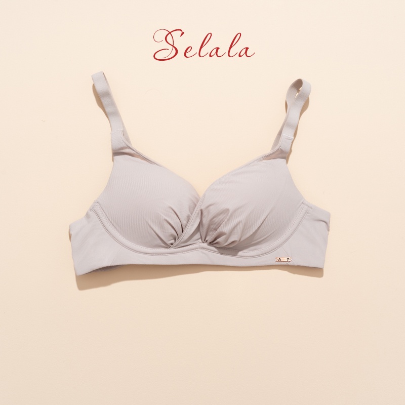 Áo Lót Su Selala Đệm Vừa Form Chuẩn Không Gọng Nâng Đẩy Tạo Khe AV18