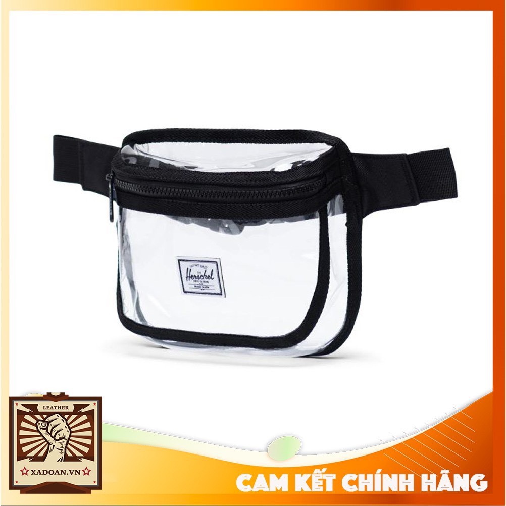 Túi đeo chéo nam Herschel Fifteen Hip Pack Clear Plastic trong suốt PARTTIME