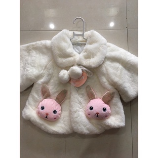 áo choàng lông cho bé